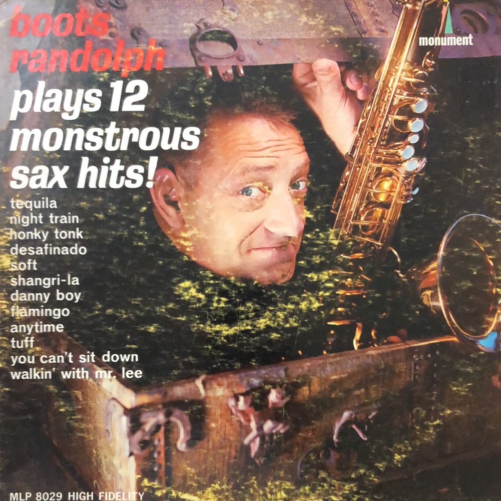 Boots Randolph 12 Monstrous Sax Hits Vinyl Lp